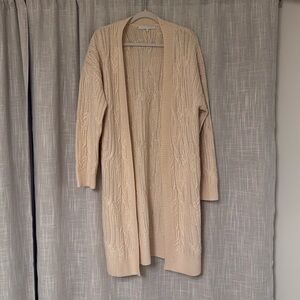 NAKED CASHMERE Long Ivory Cardigan 🤍